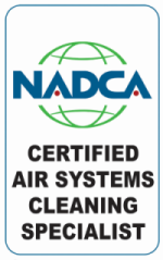 NADCA Certified duct cleaning