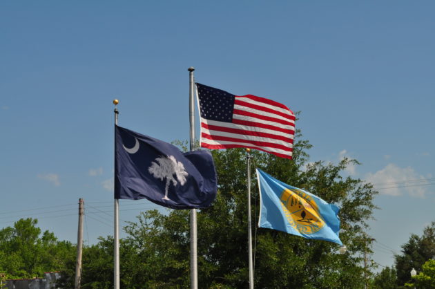 Loris SC Flags Downtown